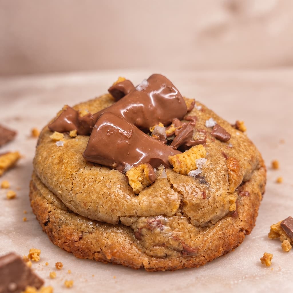 Chunks Smash-cookie med sjokolade og Smash-topper
